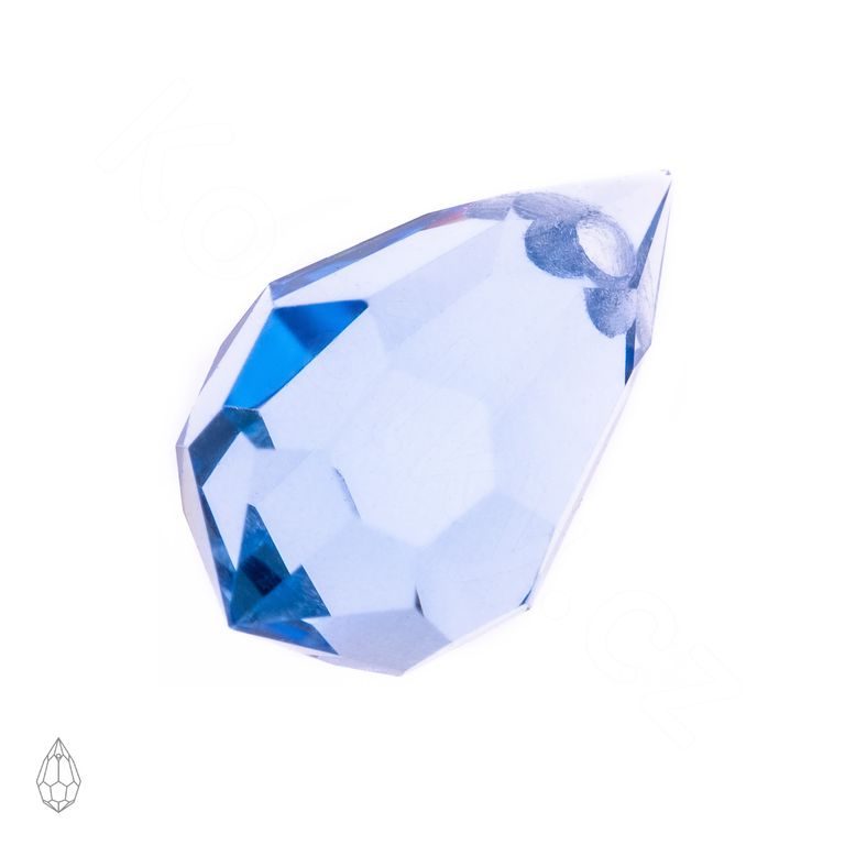 Preciosa MC přívěsek kapka 681 6x10 mm Light Sapphire