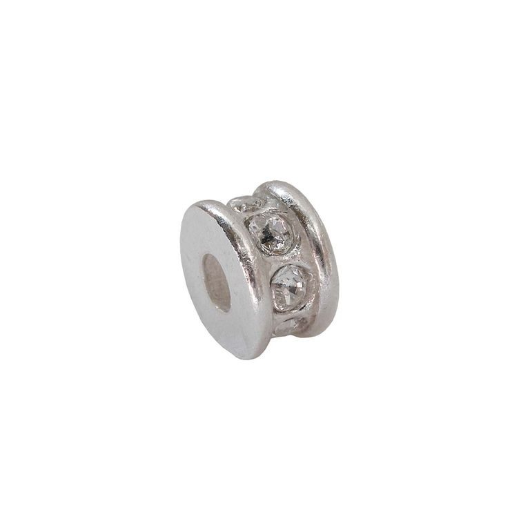 Sterling silver 925 spacer rondelle bead 5x5mm No.333