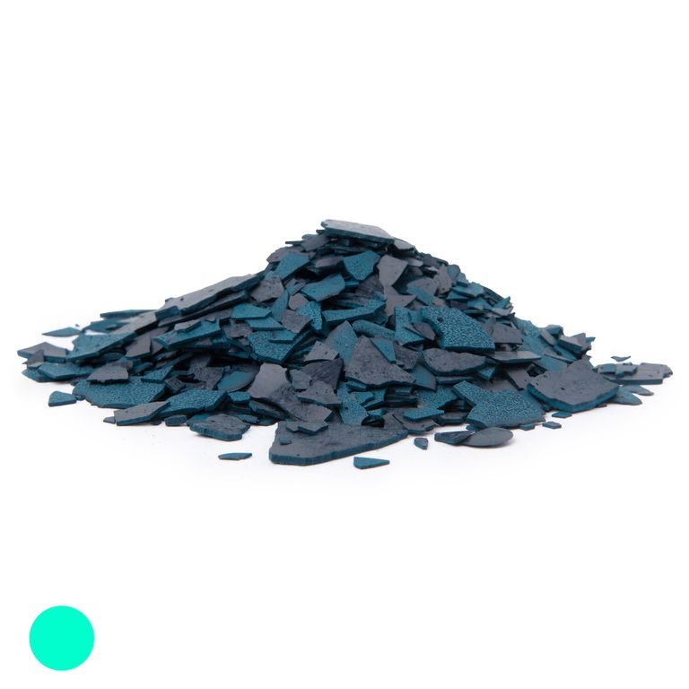 Candle dip-dye 10g turquoise