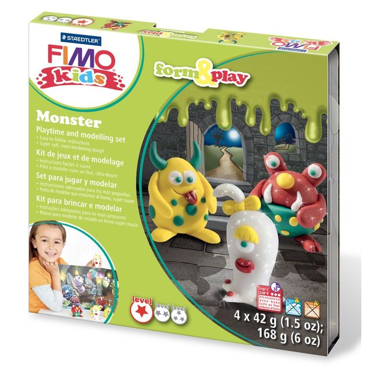 FIMO Kids Form&amp;Play set Monștri