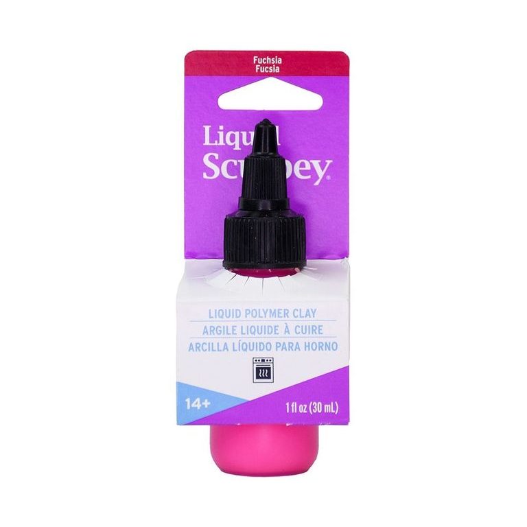 Sculpey liquid polymer clay 30ml fuchsia