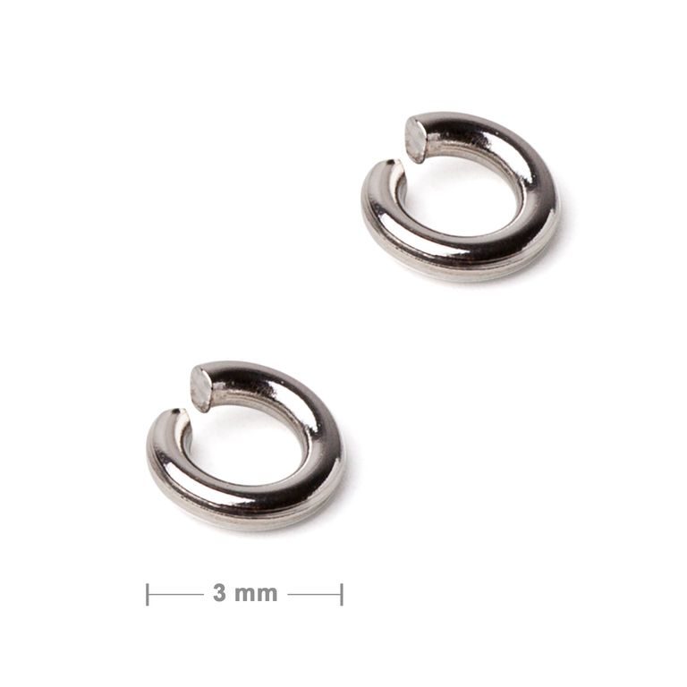 Stainless steel 316L jump ring 3mm