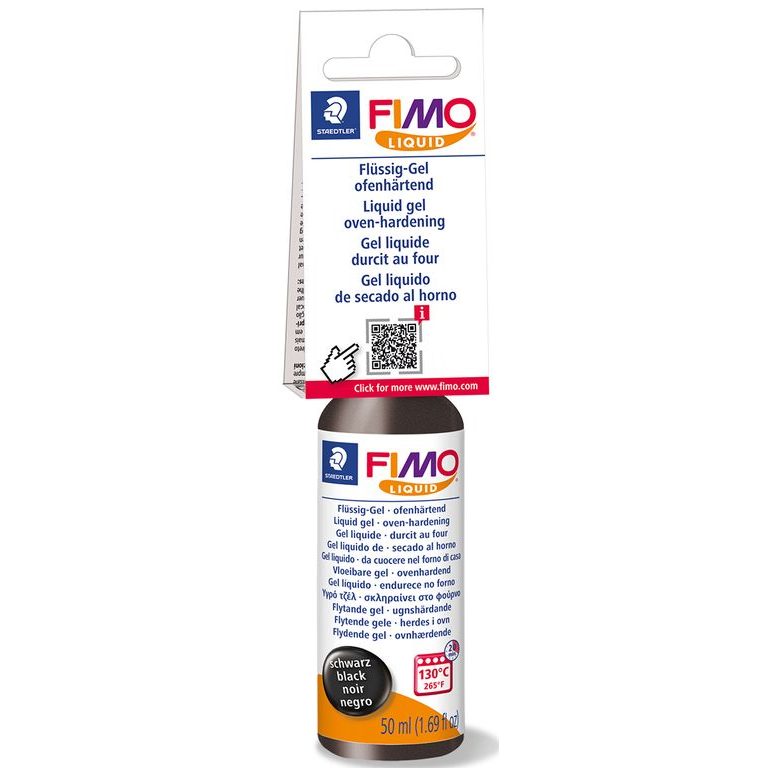 FIMO gel decorativ negru 50ml