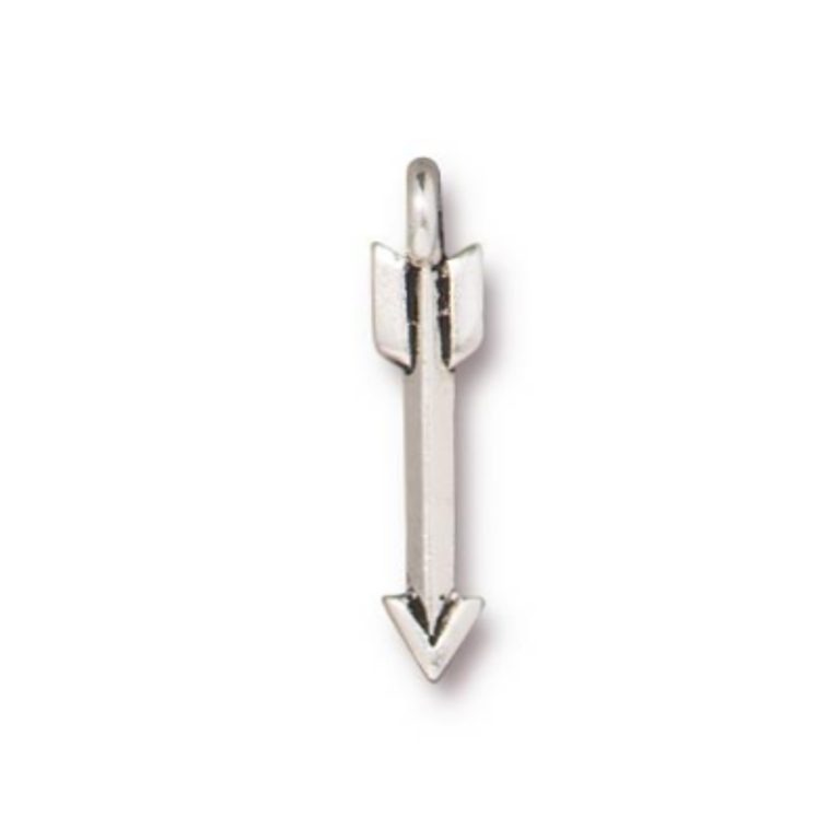 TierraCast pendant Mini Arrow antique silver