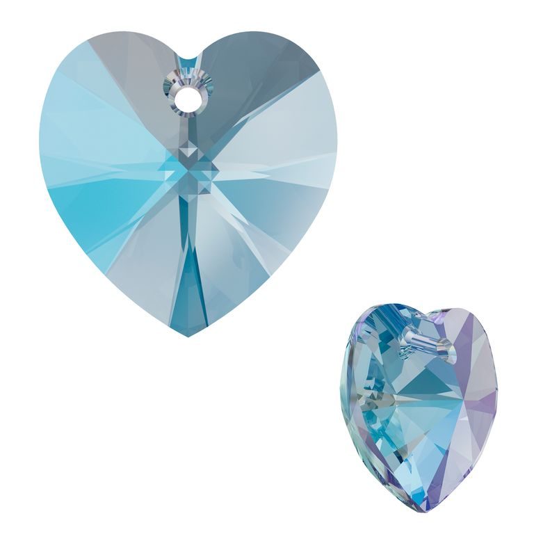 SWAROVSKI 6228 18mm Aquamarine Shimmer