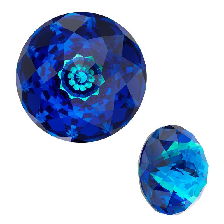 SWAROVSKI 1400 12mm Crystal Bermuda Blue F