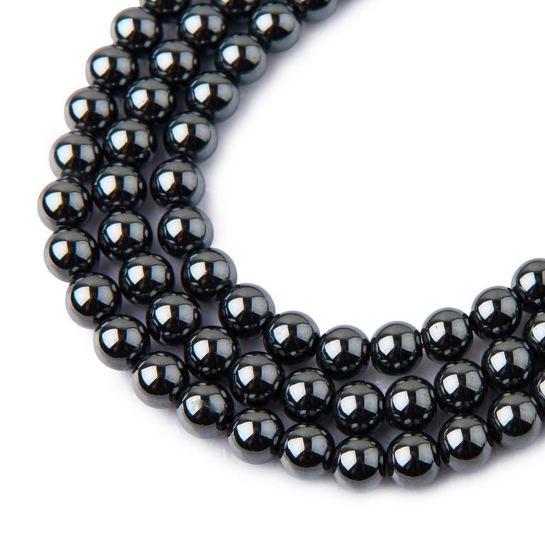 Hematite beads 6mm