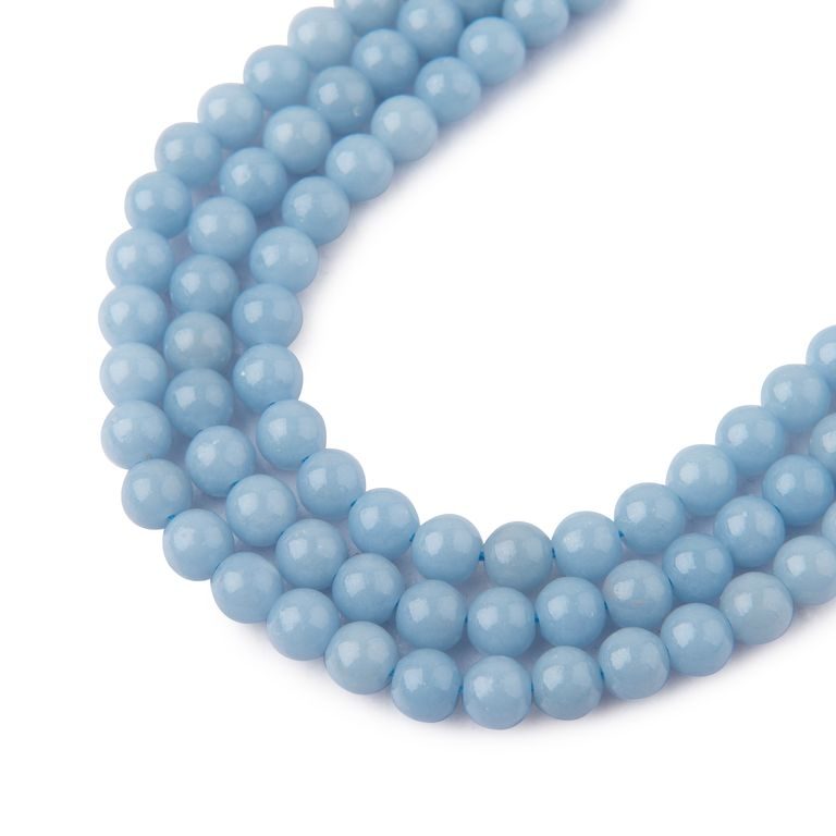Angelite AAA beads 4mm