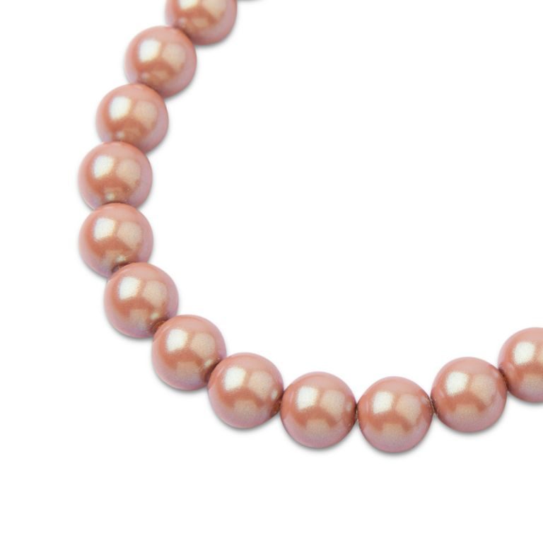 Preciosa Round pearl MAXIMA 8mm Pearlescent Pink