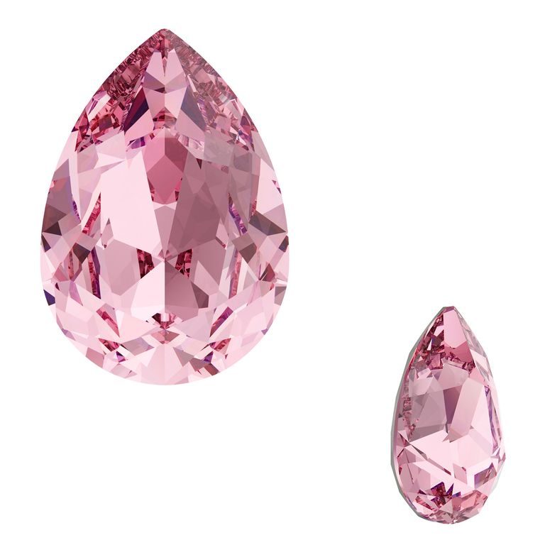 SWAROVSKI 4320 14X10 mm Light Rose F