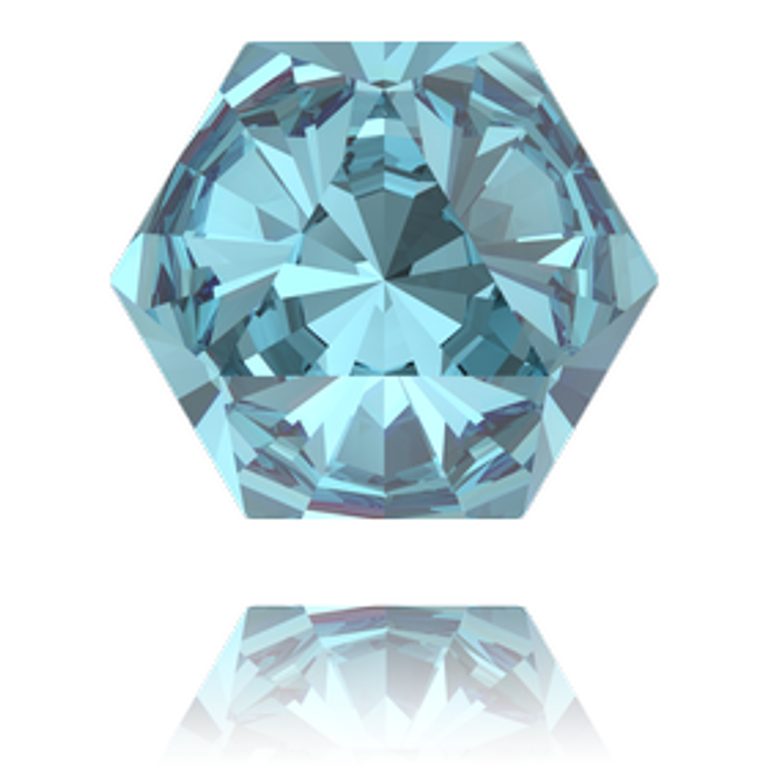 SWAROVSKI 4699 14x16 mm Aquamarine F