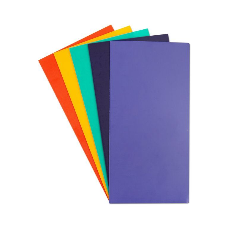 Decorative wax sheets set of 5 pcs No.2