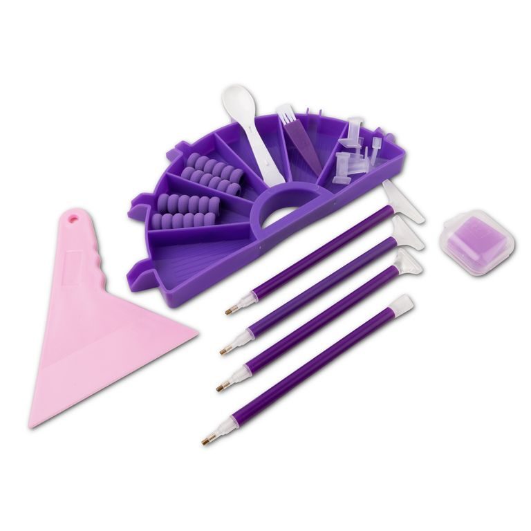 Diamond painting accessory set