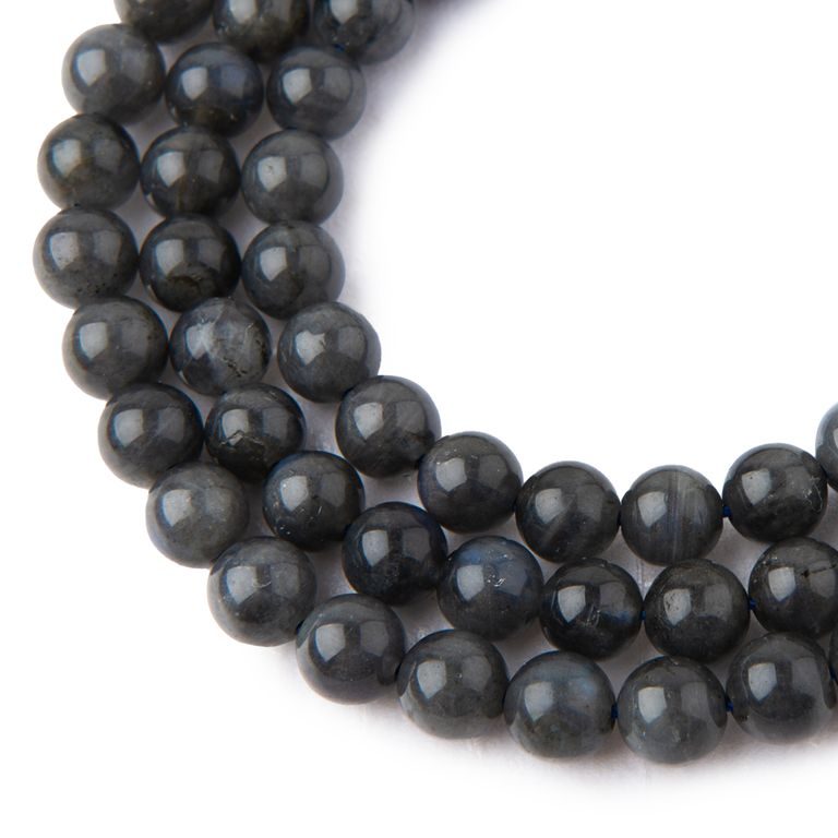 Black Labradorite AAA beads 8mm
