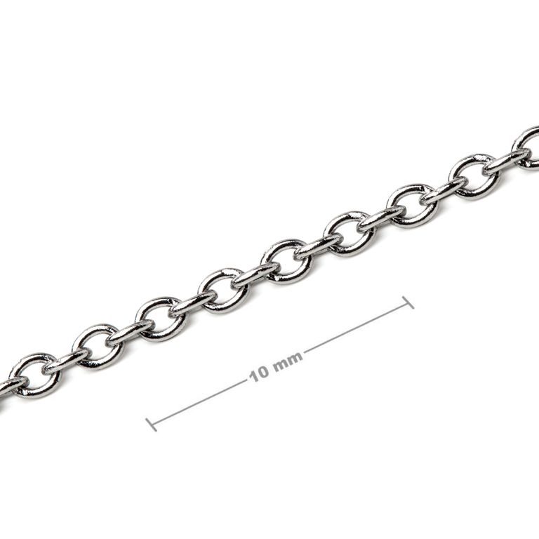 Stainless steel unfinished jewellery chain No.1