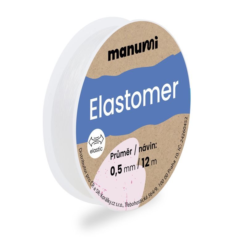 Elastomer 0,5mm/12m čirý