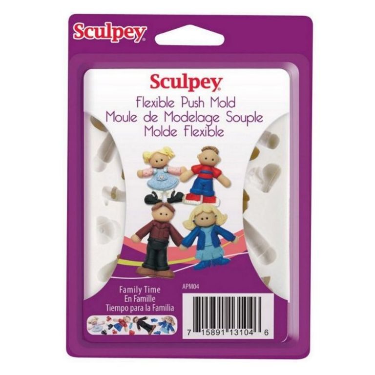 Sculpey mould family