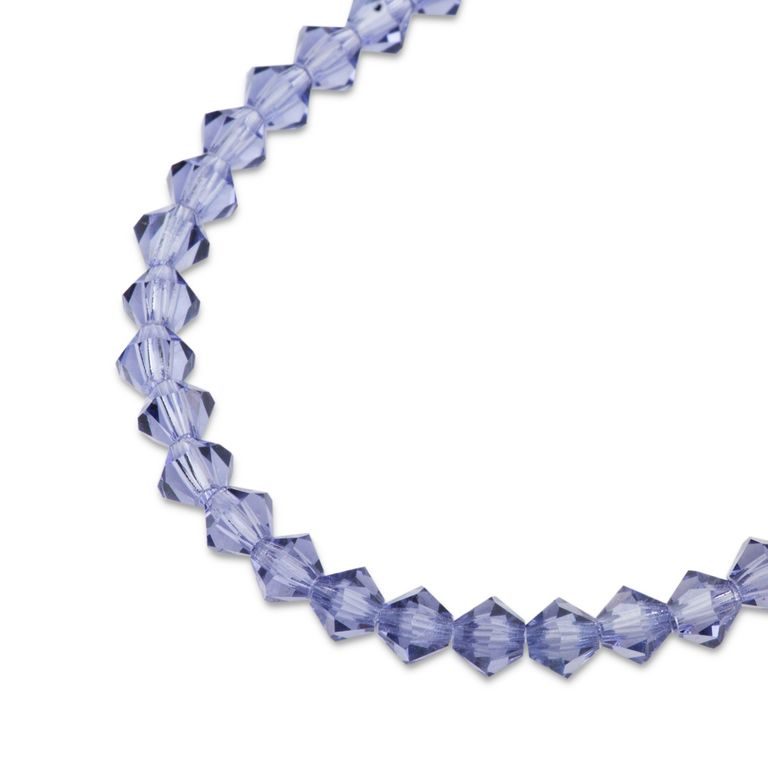 Preciosa MC bead Rondelle 4mm Tanzanite