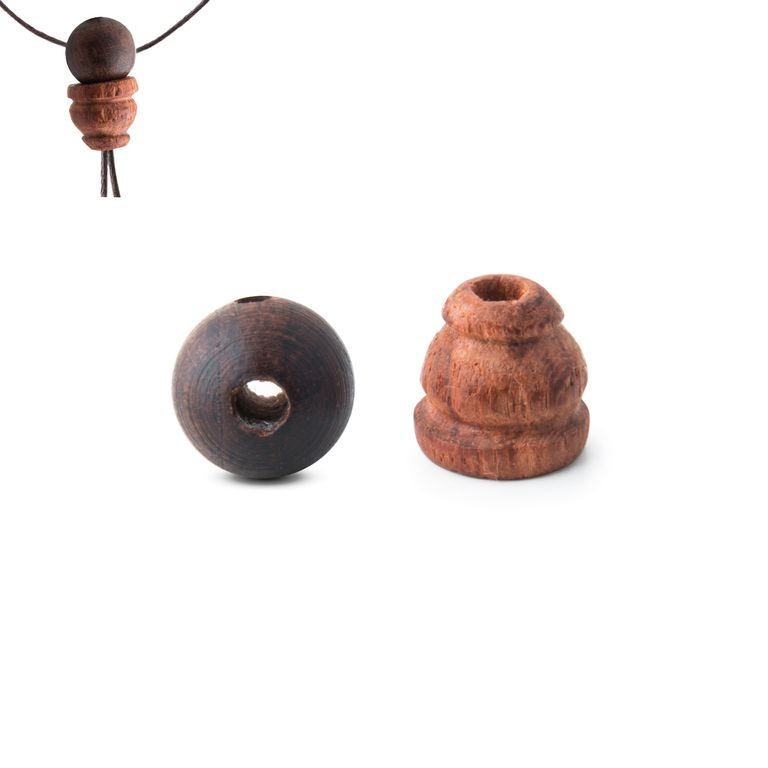 Guru bead set Rosewood