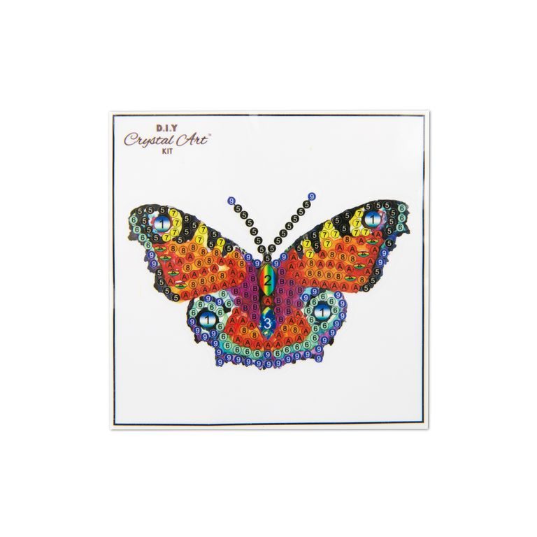 Diamond painting sticker butterfly