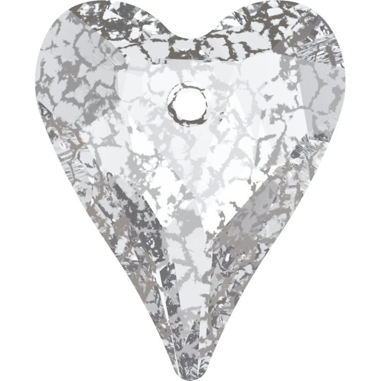 SWAROVSKI 6240 37 mm Crystal Silver Patina