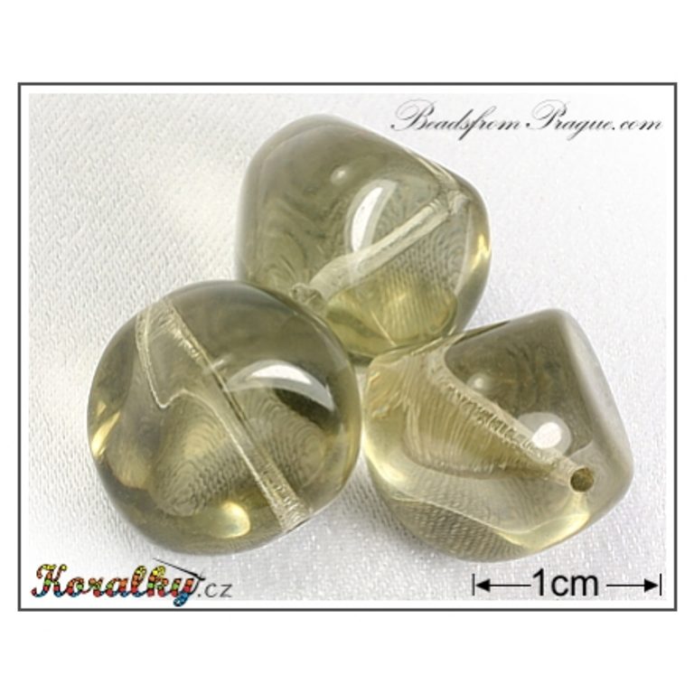 Glass pressed beads No.96