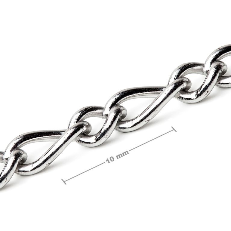 Stainless steel unfinished jewellery chain No.8