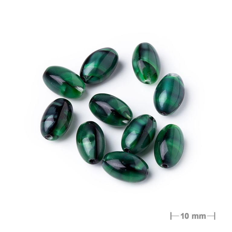 Glass pressed beads No.374