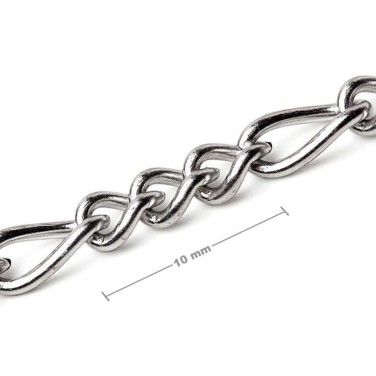 Stainless steel unfinished jewellery chain No.9