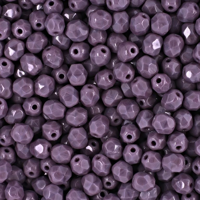 Mărgele șlefuite 4mm Opaque Purple