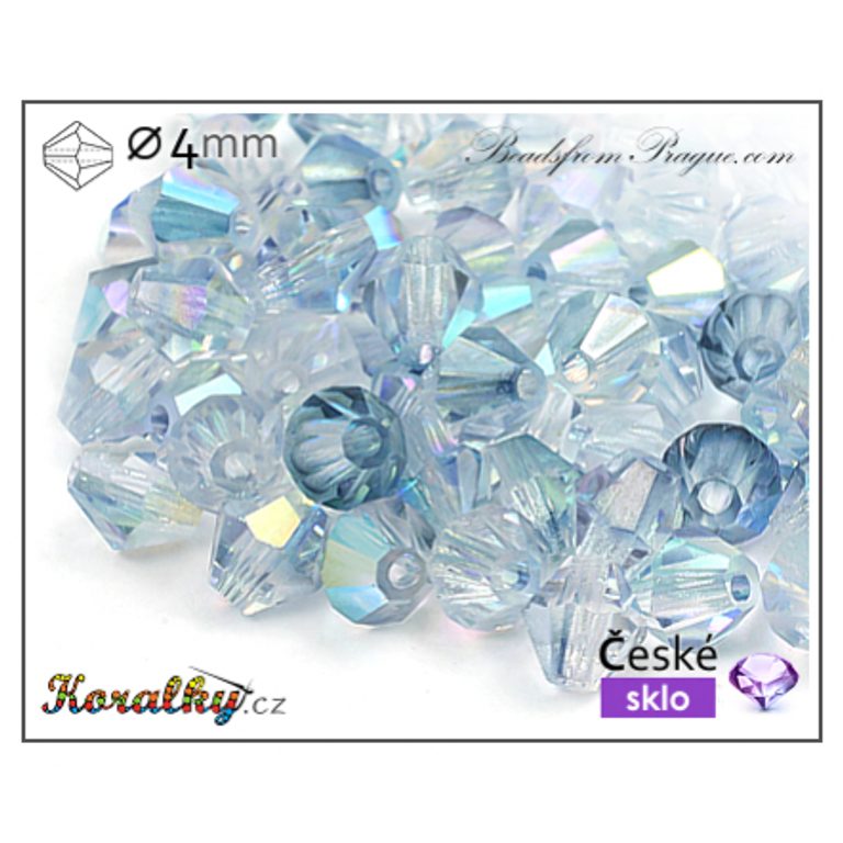 Czech crystal bicone beads 4mm No.66