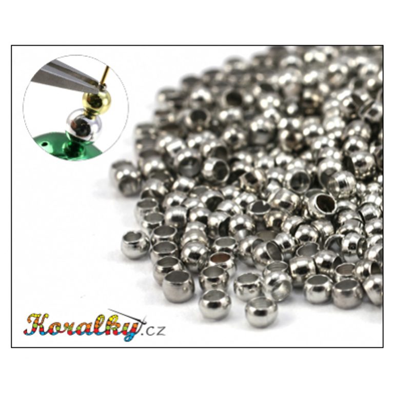 Crimp beads for magic pearl silver