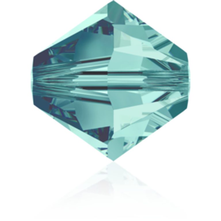 SWAROVSKI 5328 8 mm Blue Zircon