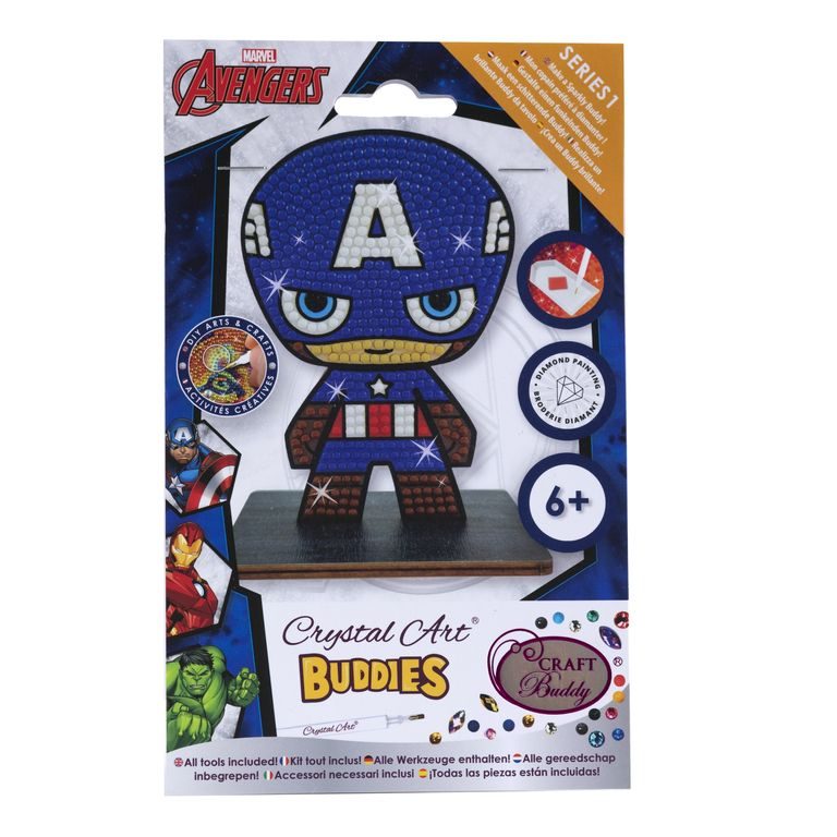 Pictat cu diamante, personaj Marvel Captain America