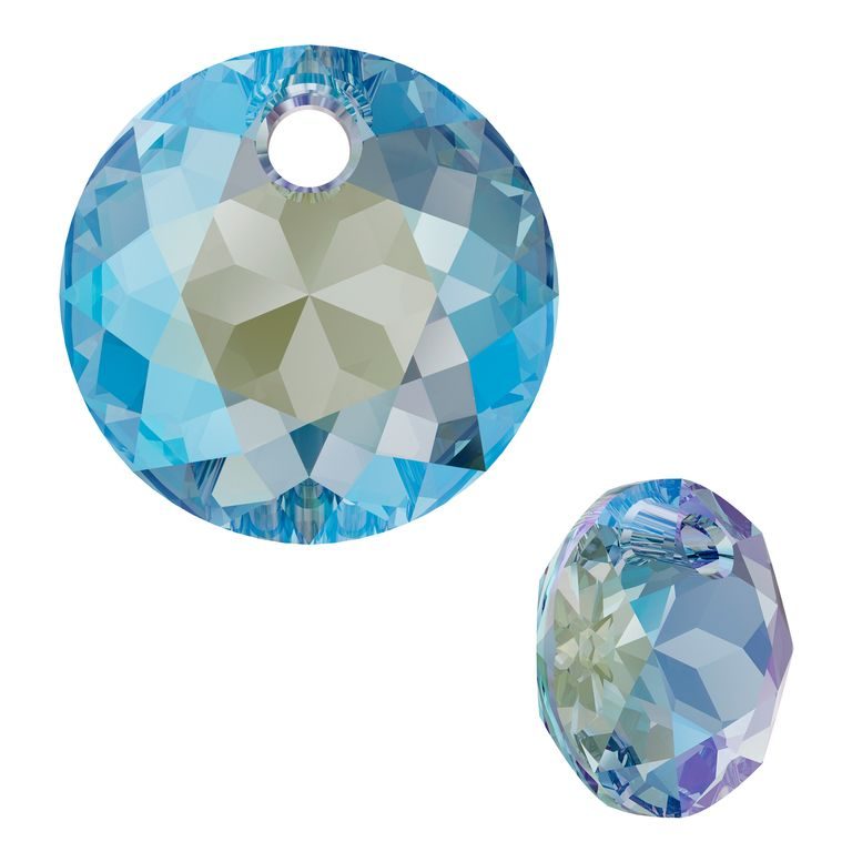 SWAROVSKI 6430 10mm Aquamarine Shimmer