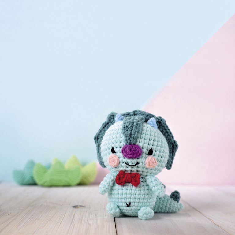 Háčkovacia sada dinosaurus