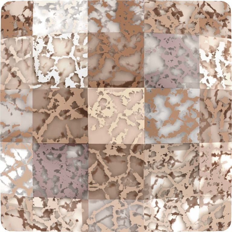 SWAROVSKI 2493 8 mm Crystal Rose Patina F