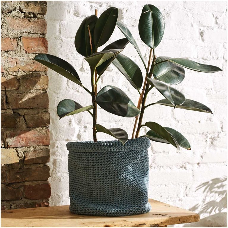 Rico design háčkovací šňůra Fashion Jersey odstín 015 šedo-modrá