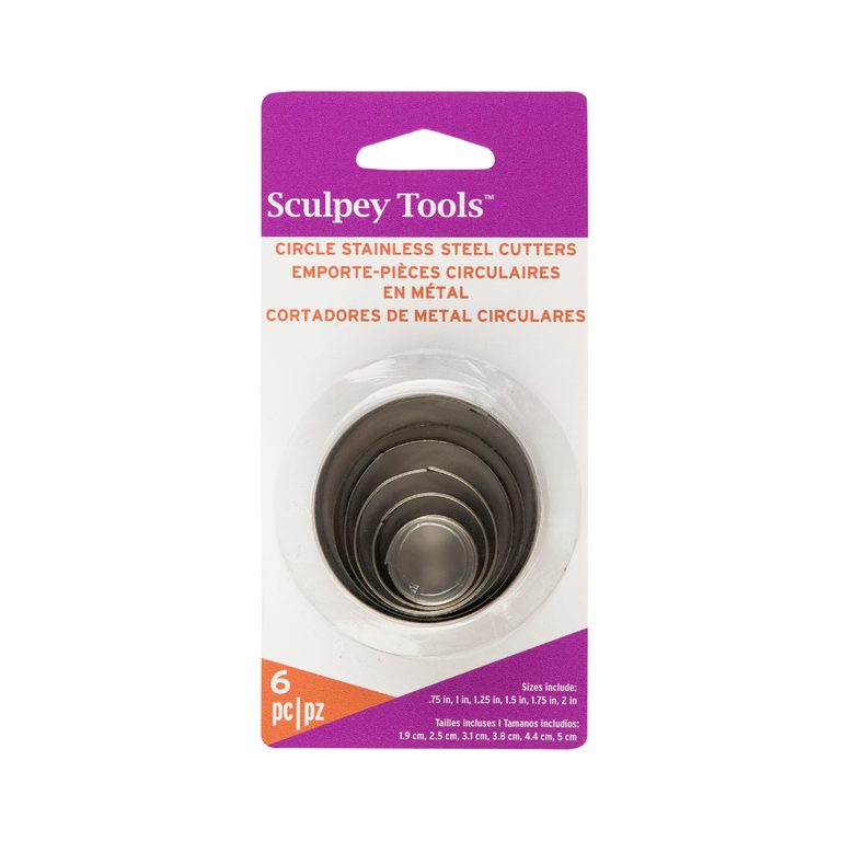 Sculpey set of cutters circles
