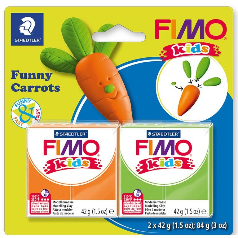 Sada FIMO Kids Funny Mrkva