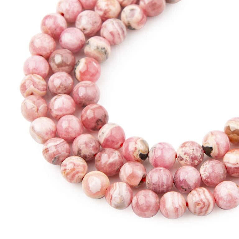 Rhodochrosite 6mm