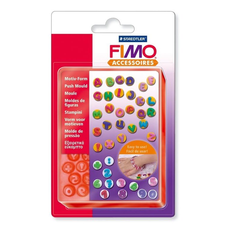 FIMO push moulds ABC