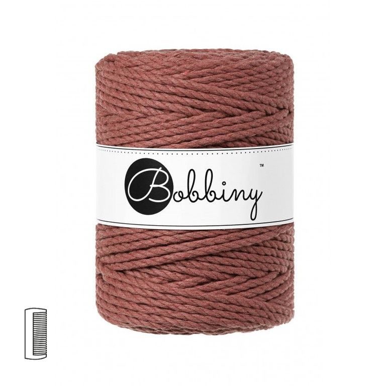 Bobbiny Macramé příze XXL 3PLY 5mm Sunset