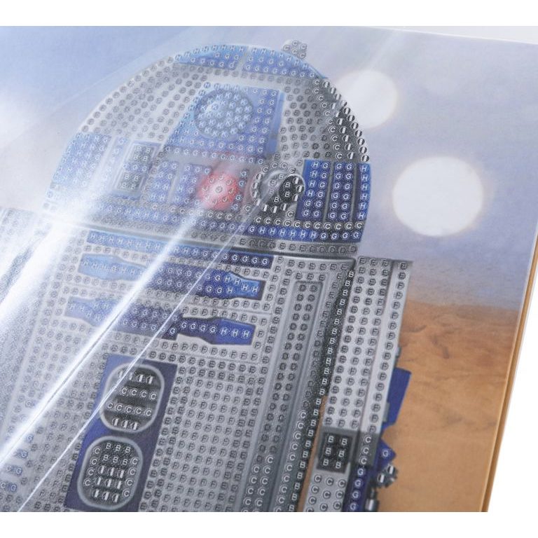 Diamantové maľovanie blok Star Wars R2-D2