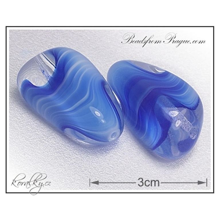 Czech glass Exclusive pressed beads No.3