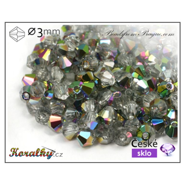 Czech crystal bicone beads 3mm No.31