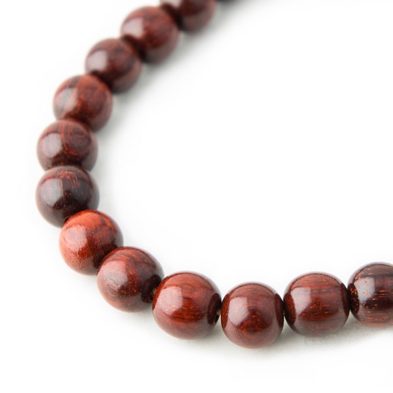 Bead from red sandalwood 10mm