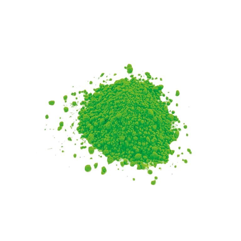 JESMONITE neónový minerálny práškový pigment zelený
