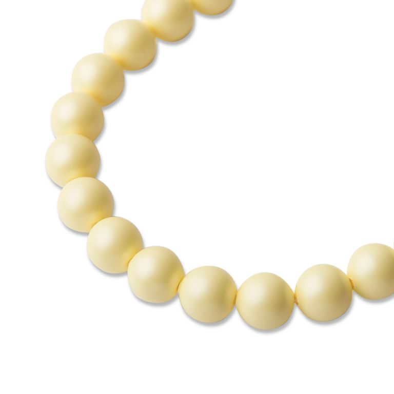 SWAROVSKI 5810 8 mm Crystal Pastel Yellow Pearl