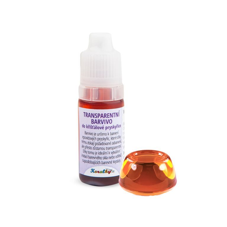 Transparent dye for crystal resin orange 2ml